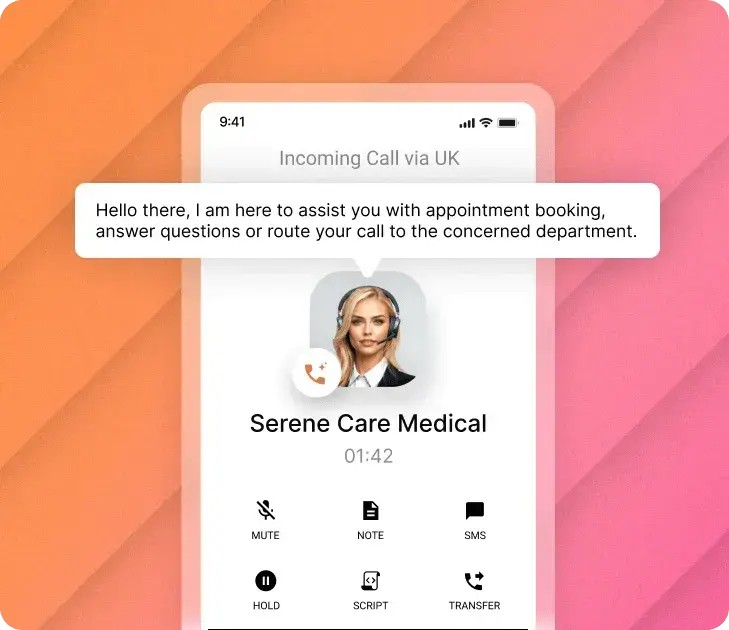 AI Phone answering assistant