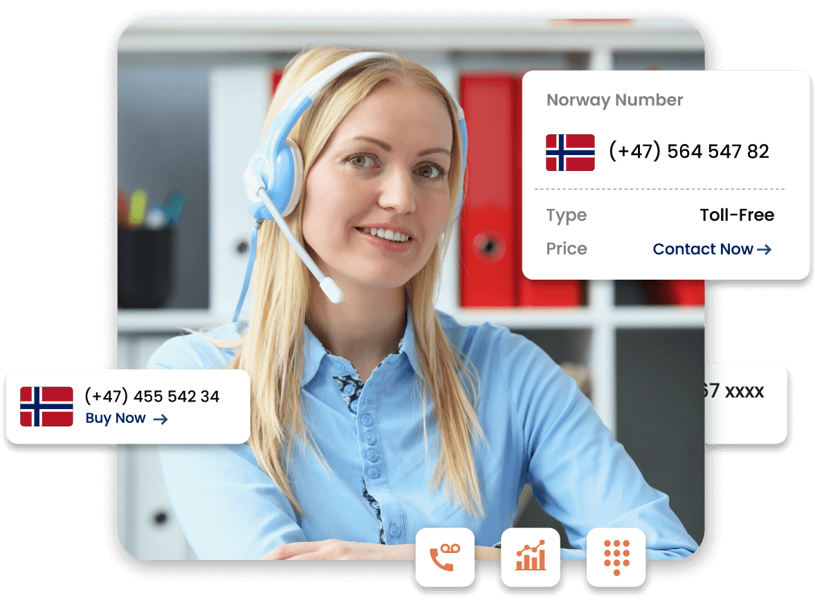 Norway Toll free Numbers