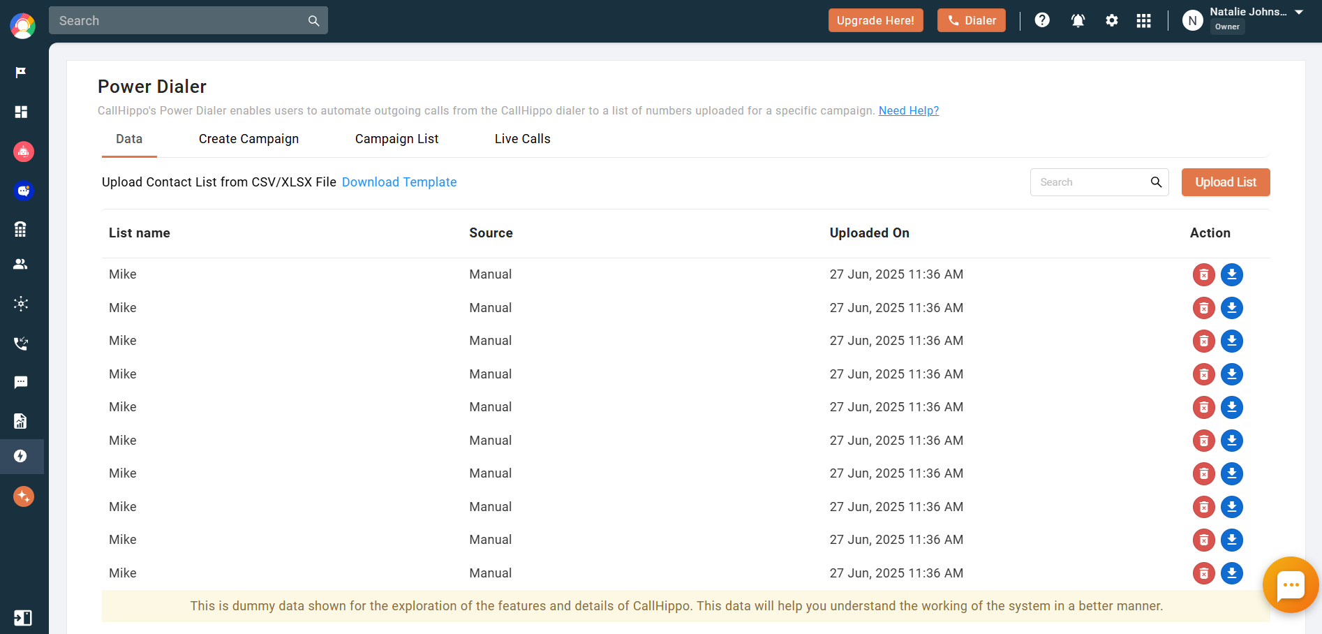 CallHippo Power Dialer