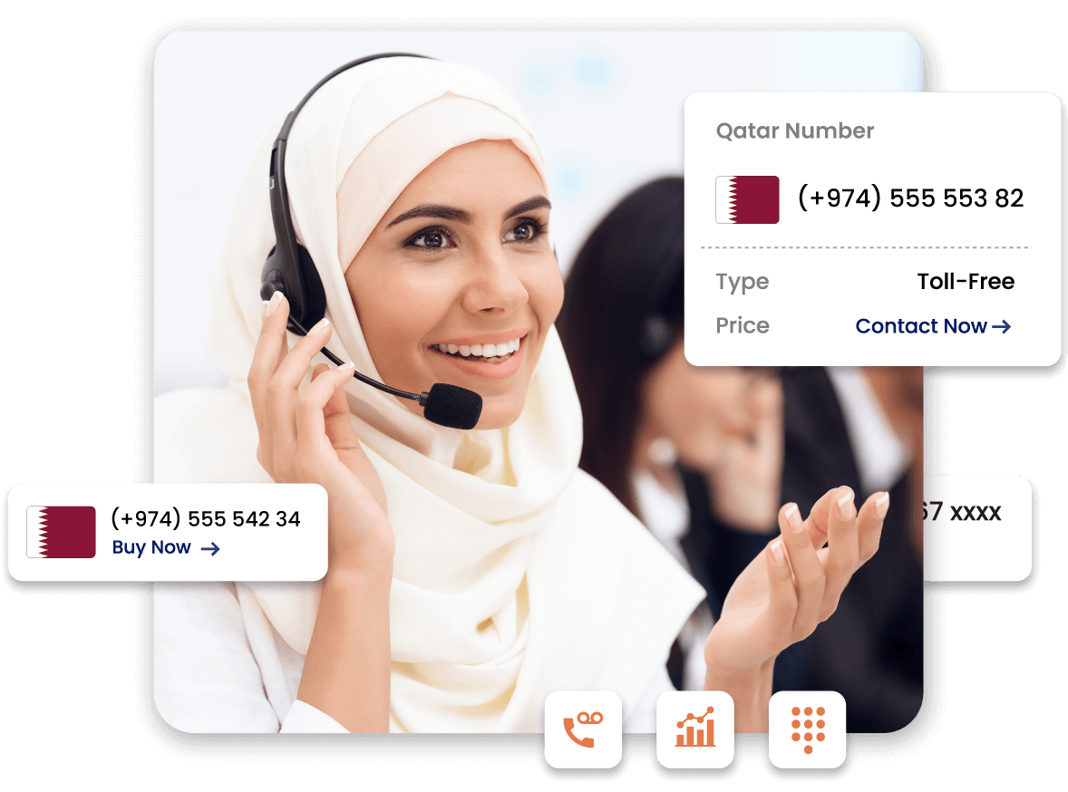 Qatar Toll free Numbers