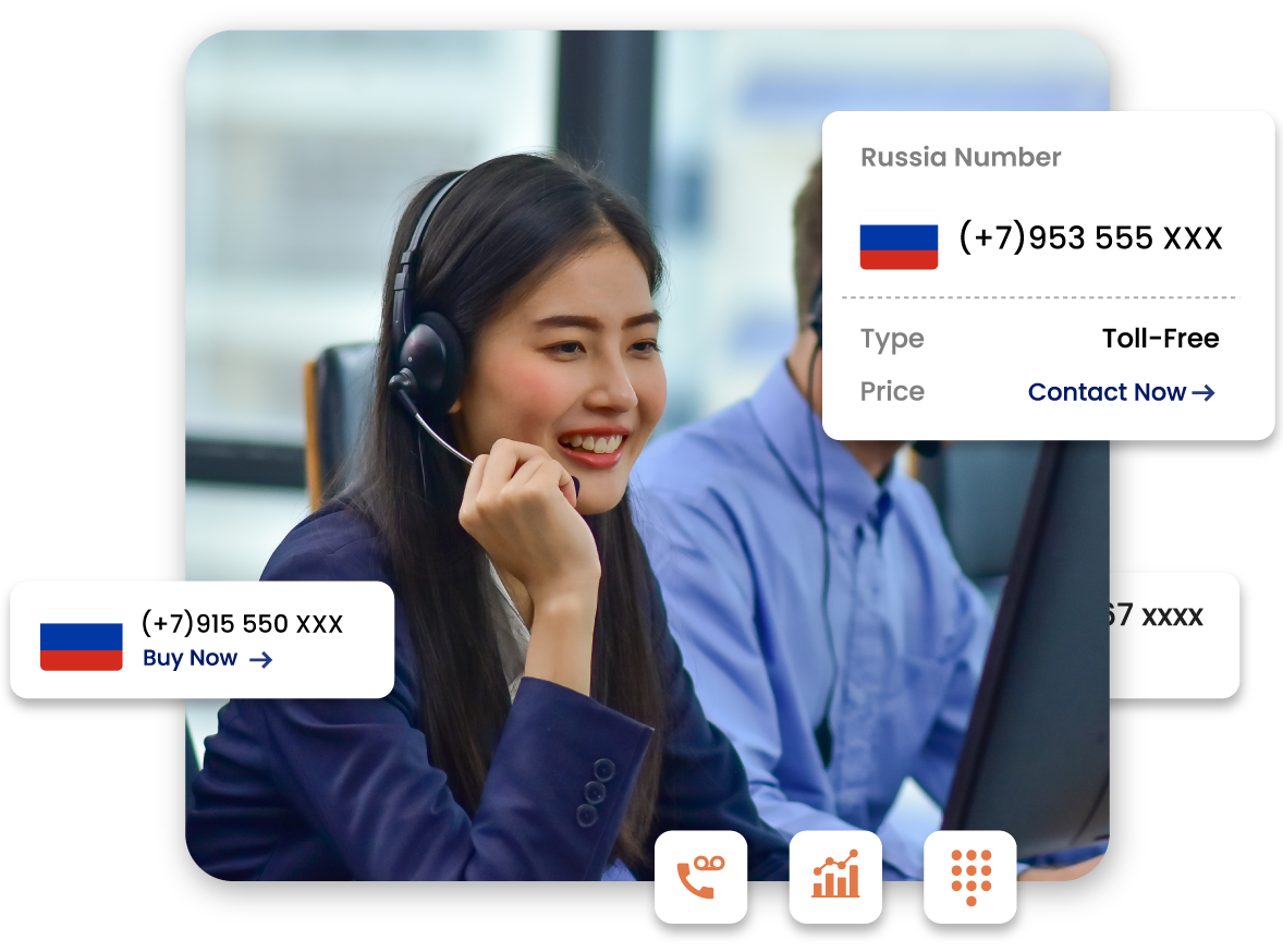 Russia Toll-free Numbers