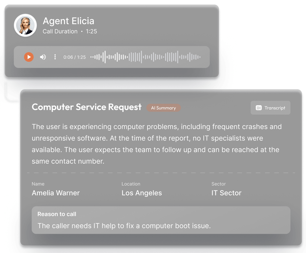 AI Elicia Agent