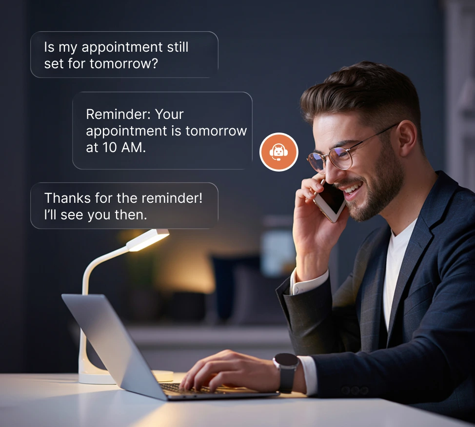 AI appointment reminder
