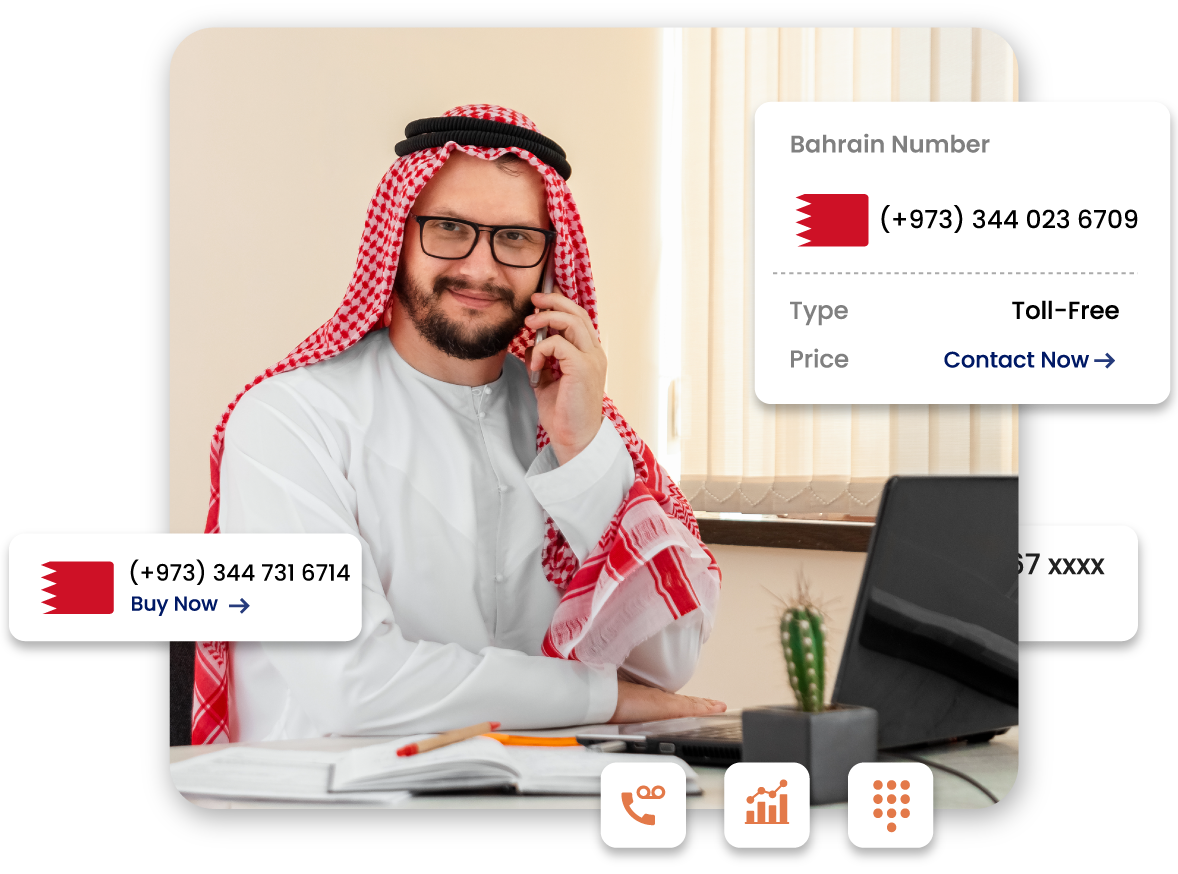 Bahrain Toll free Numbers