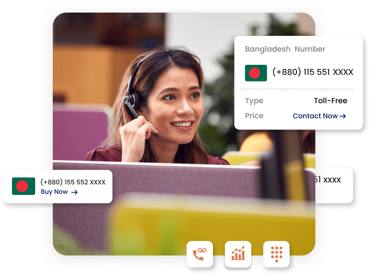 Bangladesh Toll-Free Numbers