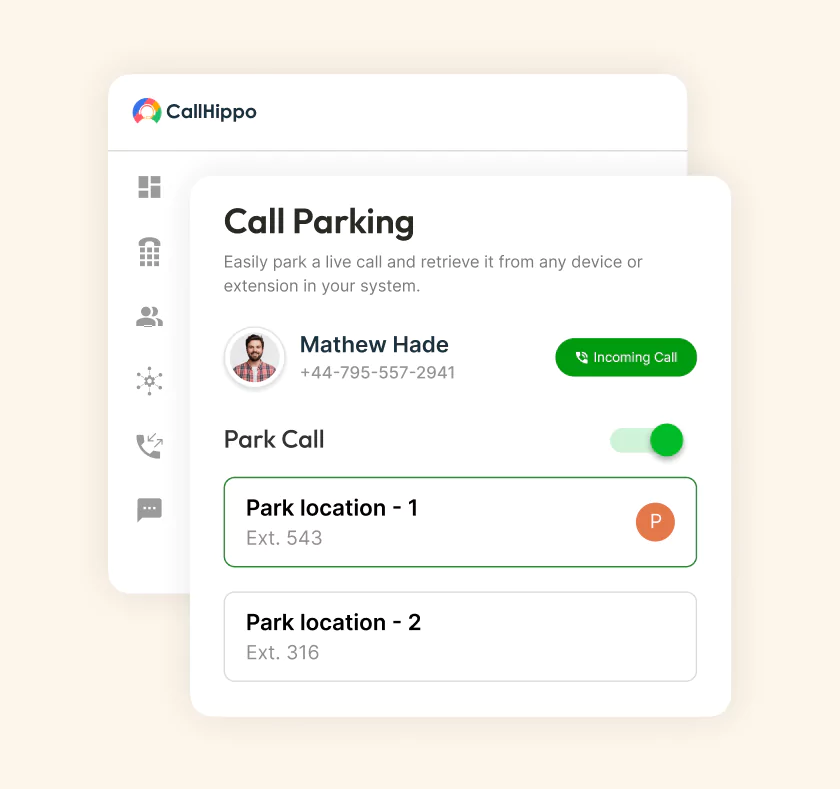 Call Parking Solutions for Businesses