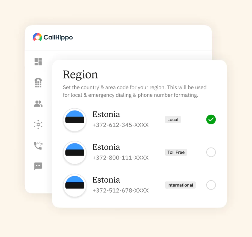 Get a Estonia Virtual Phone Number Region