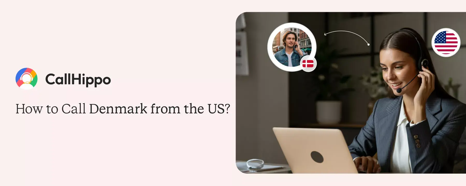 Call Denmark from the US