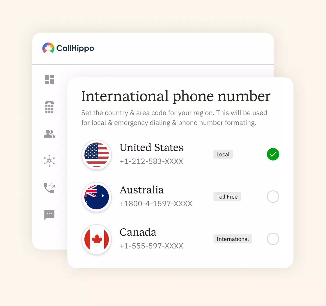 Get a International Phone Number