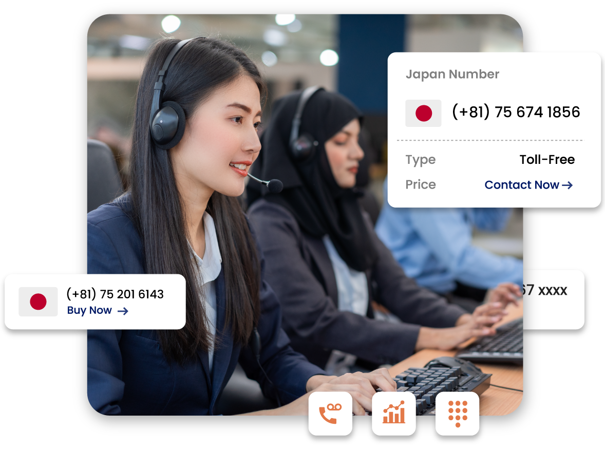 Japan Toll-Free Numbers