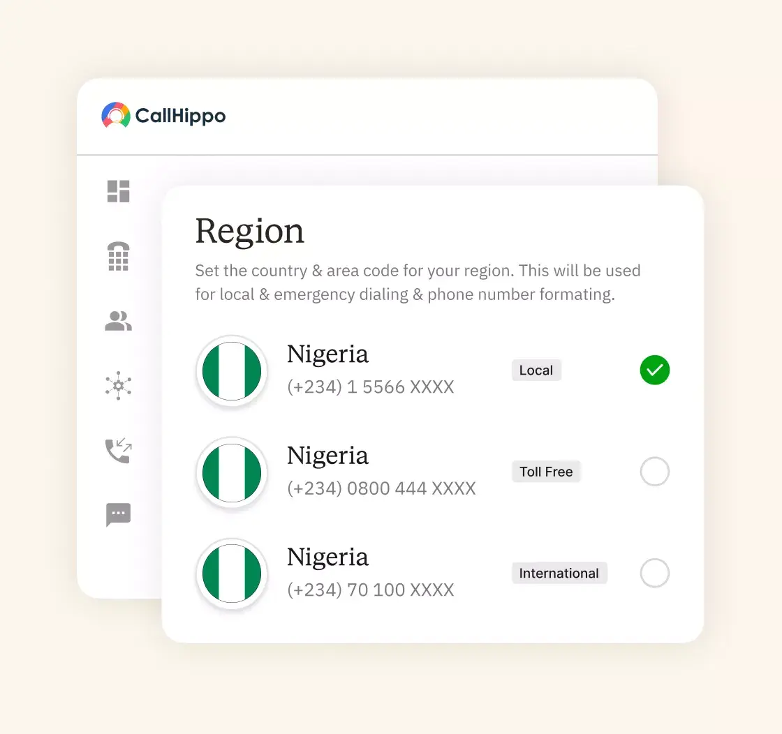 Get a Nigeria Virtual Phone Number Region