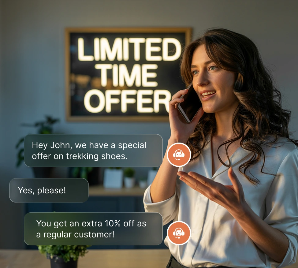 AI promotional campaign